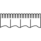 Pencil Pleat Valance