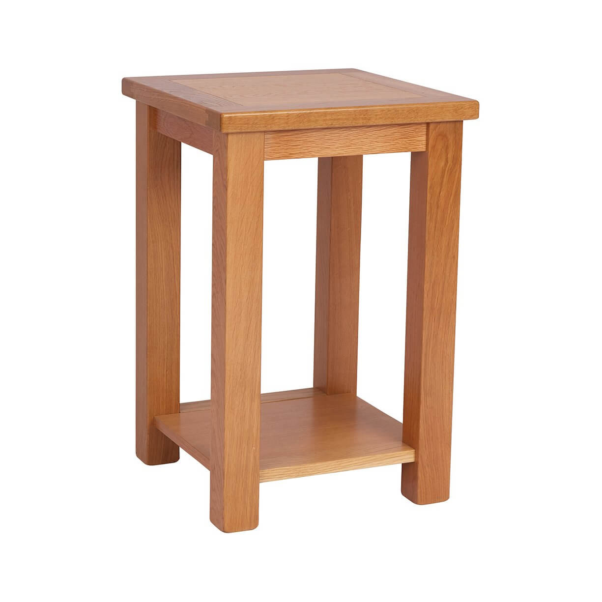Portland Oak Tall Lamp Table Barons Contract Furniture