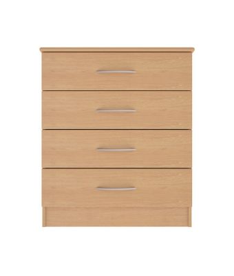 Buxton 4 Drawer Chest Wide