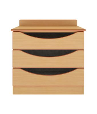 Evoke 3 Drawer Chest Wide