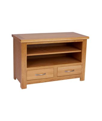 Portland Oak 2 Drawer TV Unit