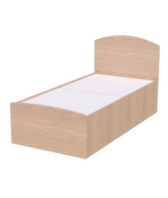 4ft Ekon Bed with Integrated Headboard