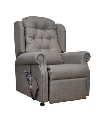 Somerset Single TIS Rise & Recline - Single Fabric - Timber- SPECIAL OFFER