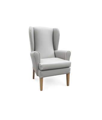 Lancaster High Back Chair with Wings - Mist - Special Offer