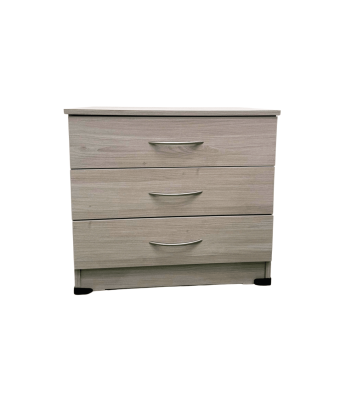 Buxton Express Nordic Grey 3-Drawer Chest of Drawers