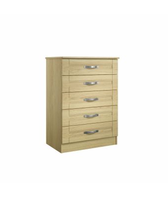 Florida 5 Drawer Wide Chest