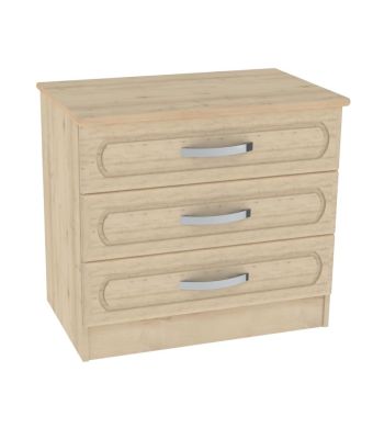 Hilton 3 Drawer Chest Wide