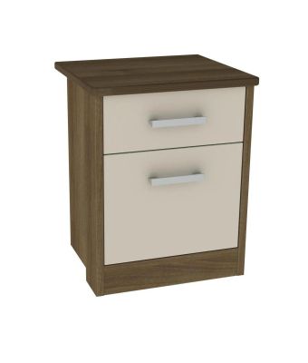 Hudson Bedside Table with Door & Drawer