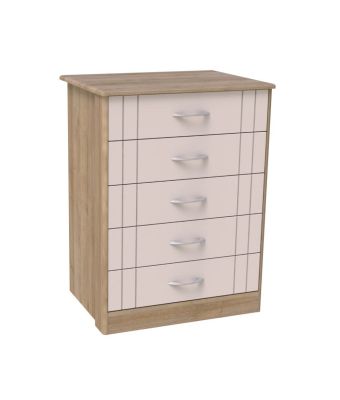 Madison 5 Drawer Chest of Drawers Wide