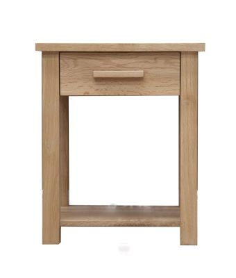 Opal 1 Drawer Lamp Table