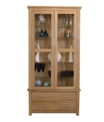 Opal Glazed Display Cabinet