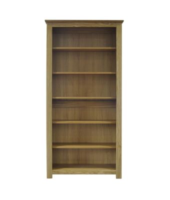 Portland Oak 6-Shelf Bookcase