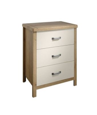 Stratford Bedside Table with 3 Drawers