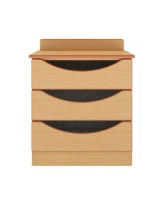 Evoke 3 Drawer Chest Narrow