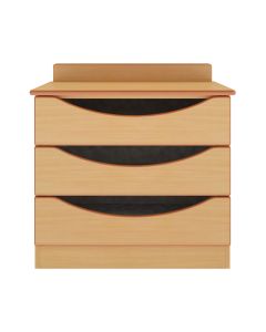 Evoke 3 Drawer Chest Wide