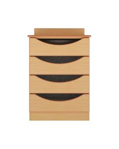 Evoke 4 Drawer Chest Narrow