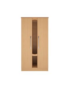 Evoke Wide Double Wardrobe 