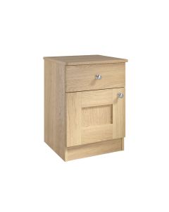 Dakota Bedside Table with Door and Drawer 