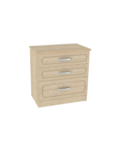 Hilton 3 Drawer Chest Wide