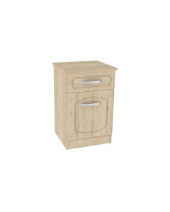 Hilton Bedside Table with Door & Drawer