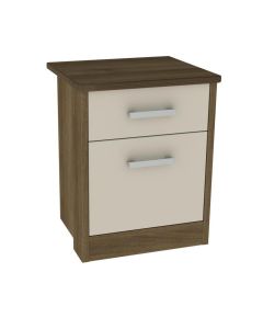 Hudson Bedside Table with Door & Drawer