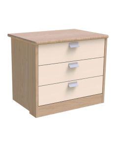 Maine 3 Drawer Wide Chest Low Risk or Medium Risk