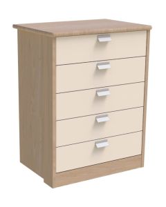 Maine 5 Drawer Wide Chest Low Risk and Medium Risk