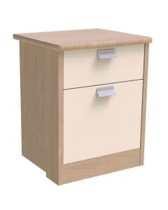 Maine Bedside Table with Door and Drawer (Low Risk or Medium Risk)