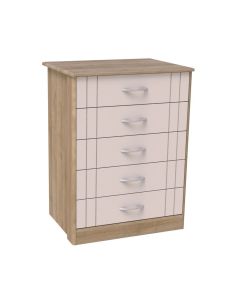 Madison 5 Drawer Chest Wide