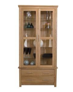 Opal Glazed Display Cabinet