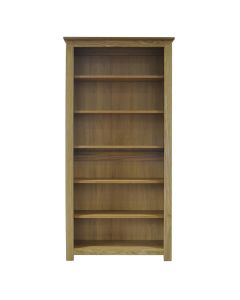 Portland Oak 6-Shelf Bookcase