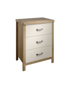 Stratford Bedside Table with 3 Drawers