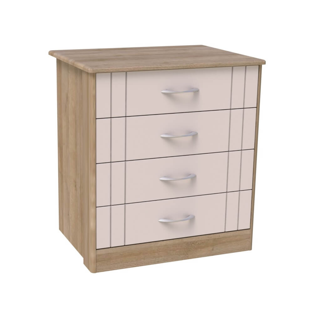 Madison 4 Drawer Chest Wide