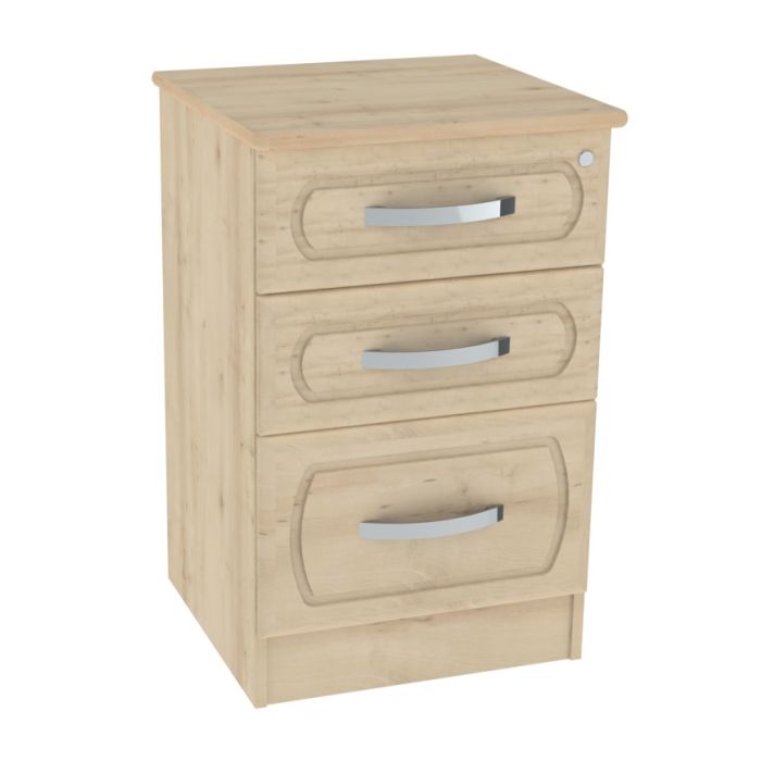Hilton Express Bedside Table with 3 Drawers