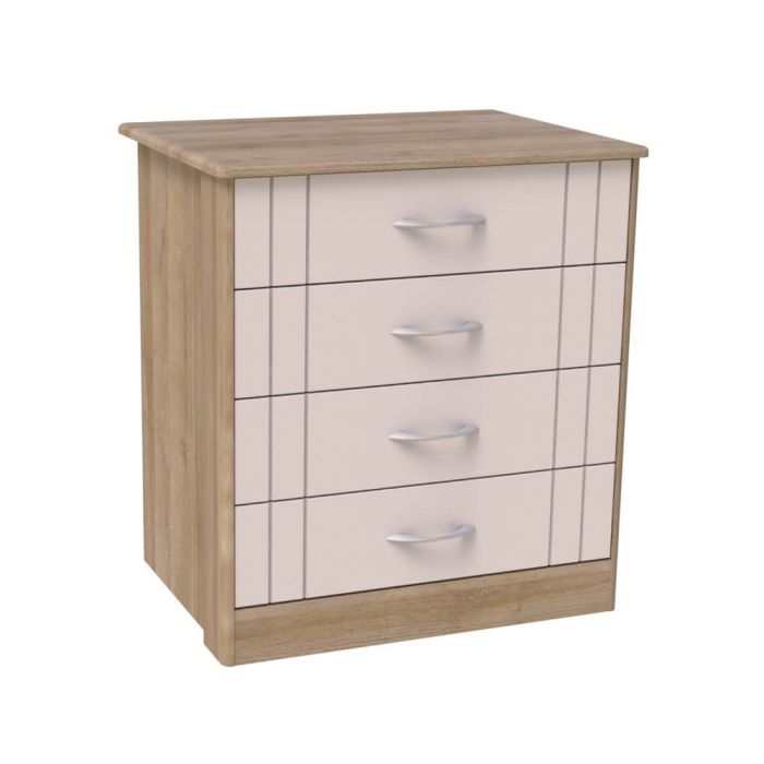 Madison 4 Drawer Chest Wide