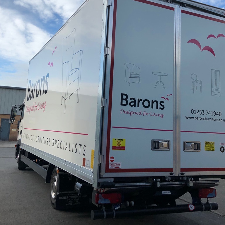 Barons Contract Furniture Delivery Wagon
