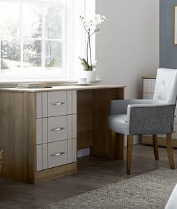 madison dressing table with chair