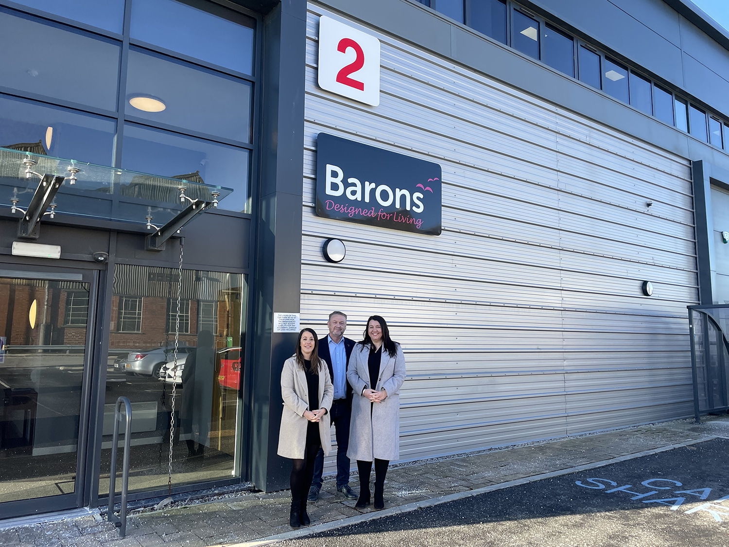 Barons new warehouse in Leyland
